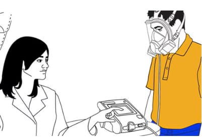 Respirator fit testing